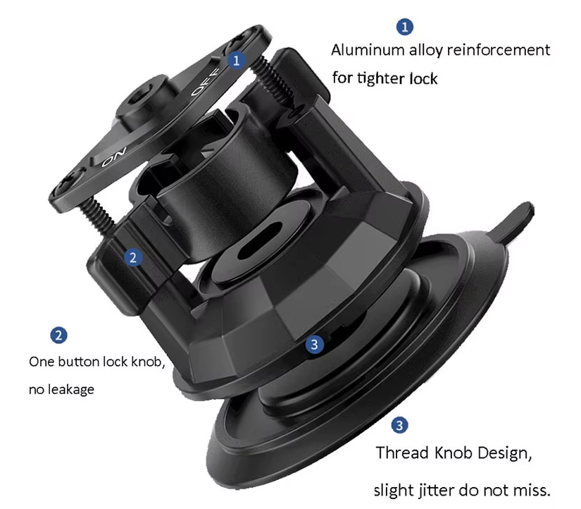 No-Mans Suction Cup Phone Kit