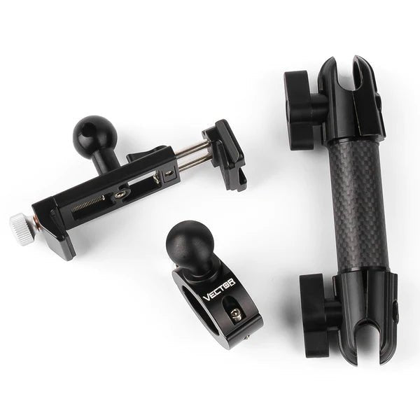 JL / Gladiator 1" Tube E-Dock + Phone Mount - No-Man's Offroad