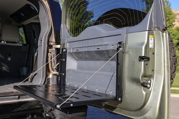 Land Rover Defender Tailgate Table - No-Man's Offroad